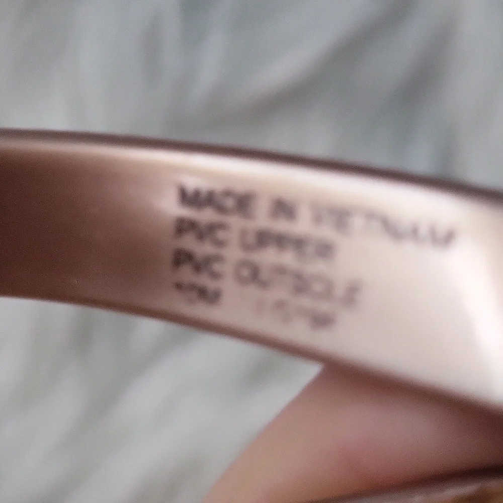 Michael Kors jelly Flip-Flops rose gold - Picture 4 of 5